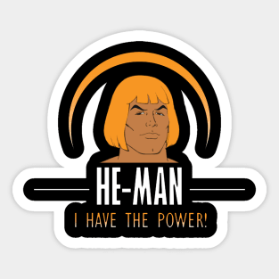 The Power Masters Of The Universe Sticker